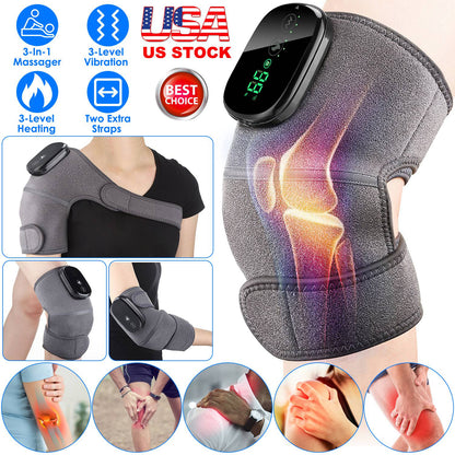 3-In-1 Heated Knee Massager