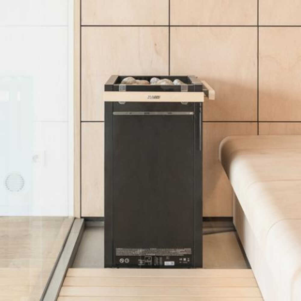 Harvia Virta HL Series Freestanding Electric Sauna Heater With Xenio Series Digital Control & Sauna Stones [HL60/80/90/110E] (SAK57630)